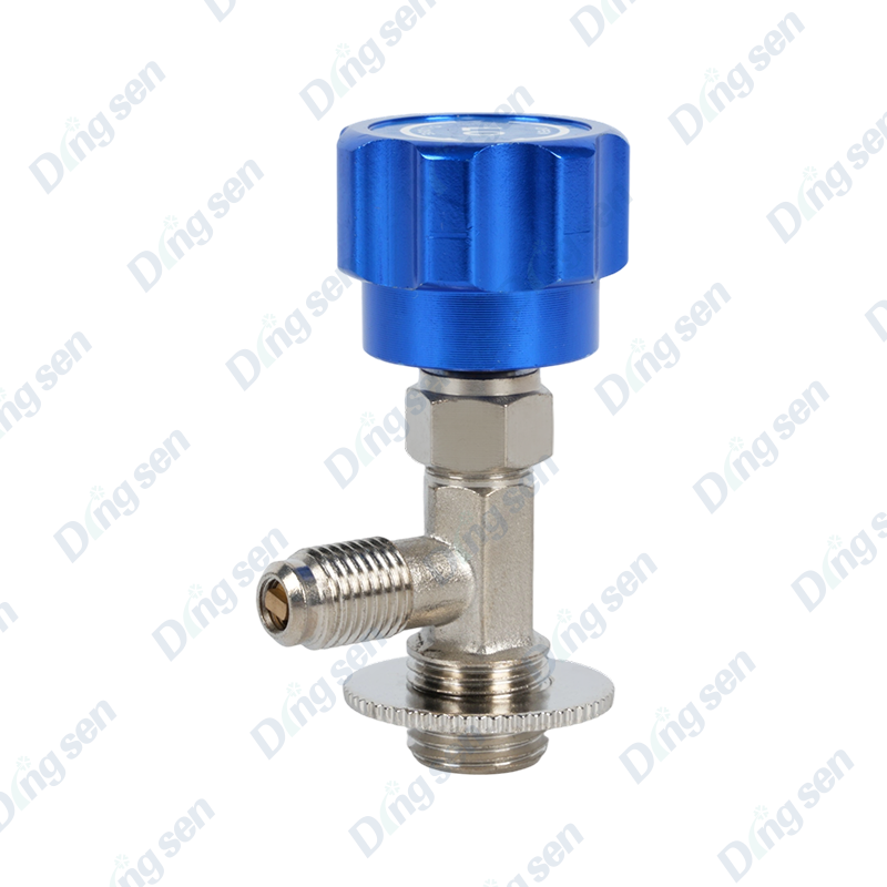 Deschidetor de sticle de agent frigorific cu buton metalic