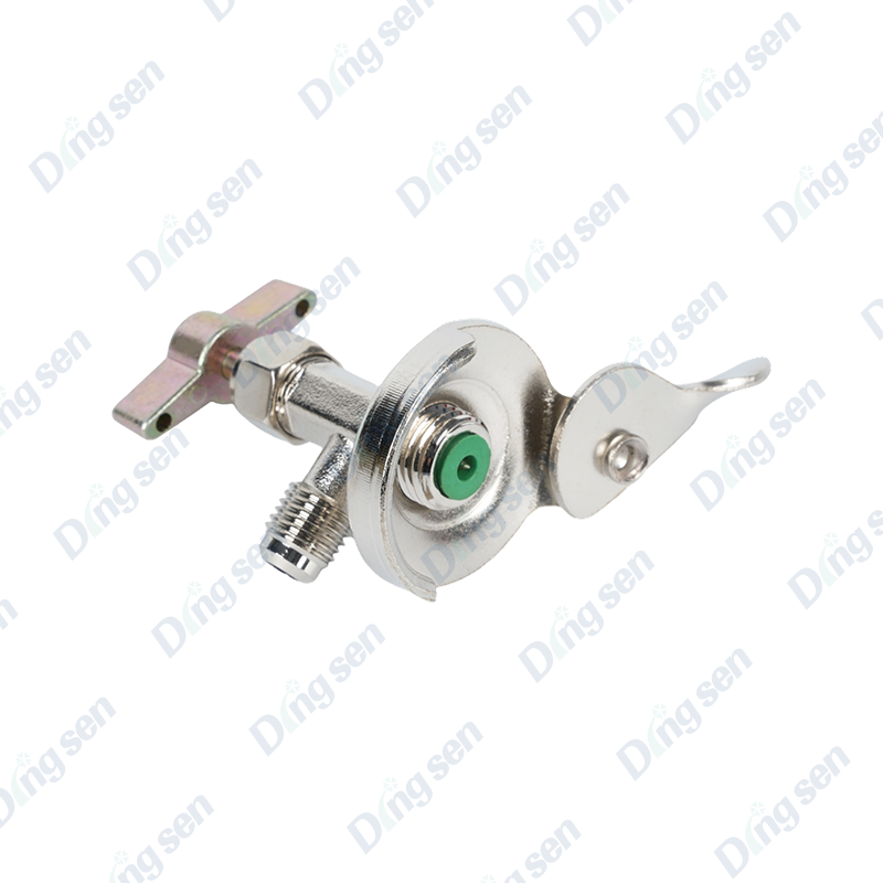 Deschidetor universal de sticle de agent frigorific pentru robinet